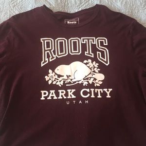 roots long sleeved shirt vet comfy and cute;)